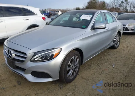 2017 Mercedes-Benz C 300 4Matic from USA, damaged, VIN 55SWF4KB2HU208990